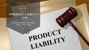 Fort Lauderdale Product Liability Claim