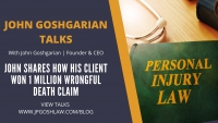 John Goshgarian Talks Episode 2.1 for Cooper City, Florida Citizen - John Shares How His Client Won 1 Million Wrongful Death Claim
